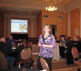 ABMP Education Facilitator Kristin Coverly in action at an IFL workshop.