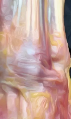 Extensor retinaculum of the right hand