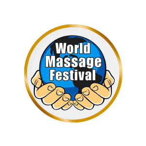 world massage festival logo